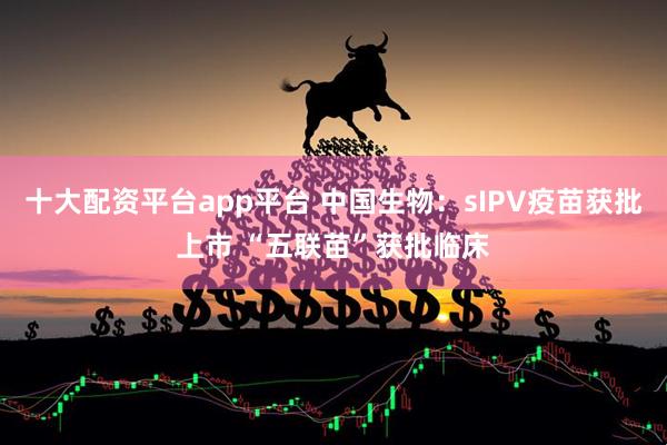 十大配资平台app平台 中国生物：sIPV疫苗获批上市 “五联苗”获批临床