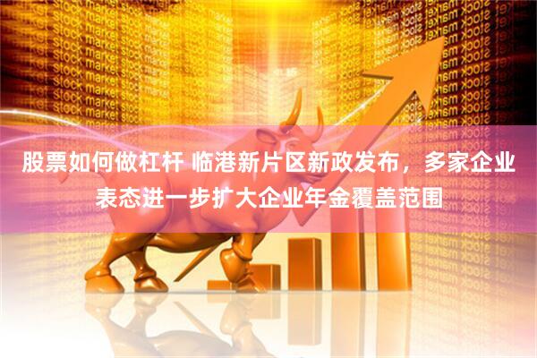 股票如何做杠杆 临港新片区新政发布，多家企业表态进一步扩大企业年金覆盖范围